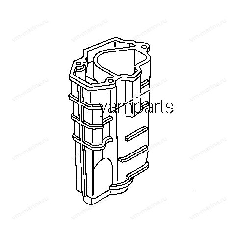 Глушитель Yamaha 6CJ-14711-01