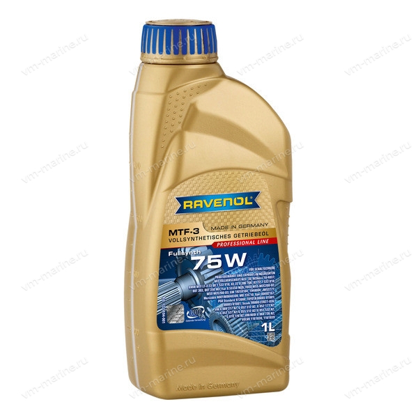 Масло трансмиссионное RAVENOL MTF-3 75W (1 л)