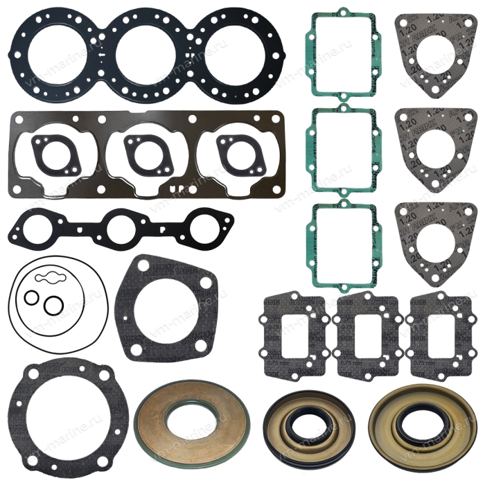 Прокладки, комплект Kawasaki 1100 007-641