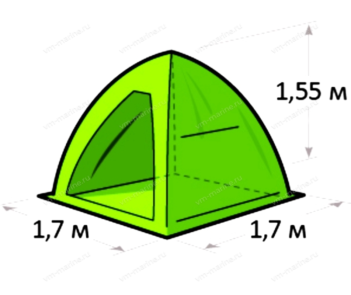 Палатка зимняя LOTOS 1
