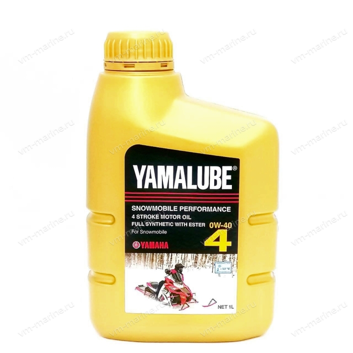 Масло для снегоходов Yamalube, синтетика 0W40 (1л) 90793AS426