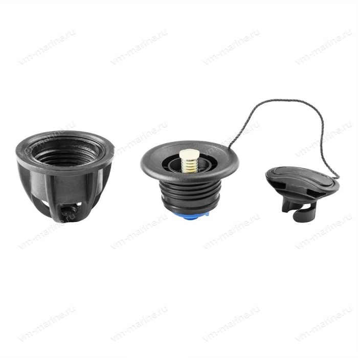 Клапан для ПВХ лодки ТОНАР чёрный до 2020года