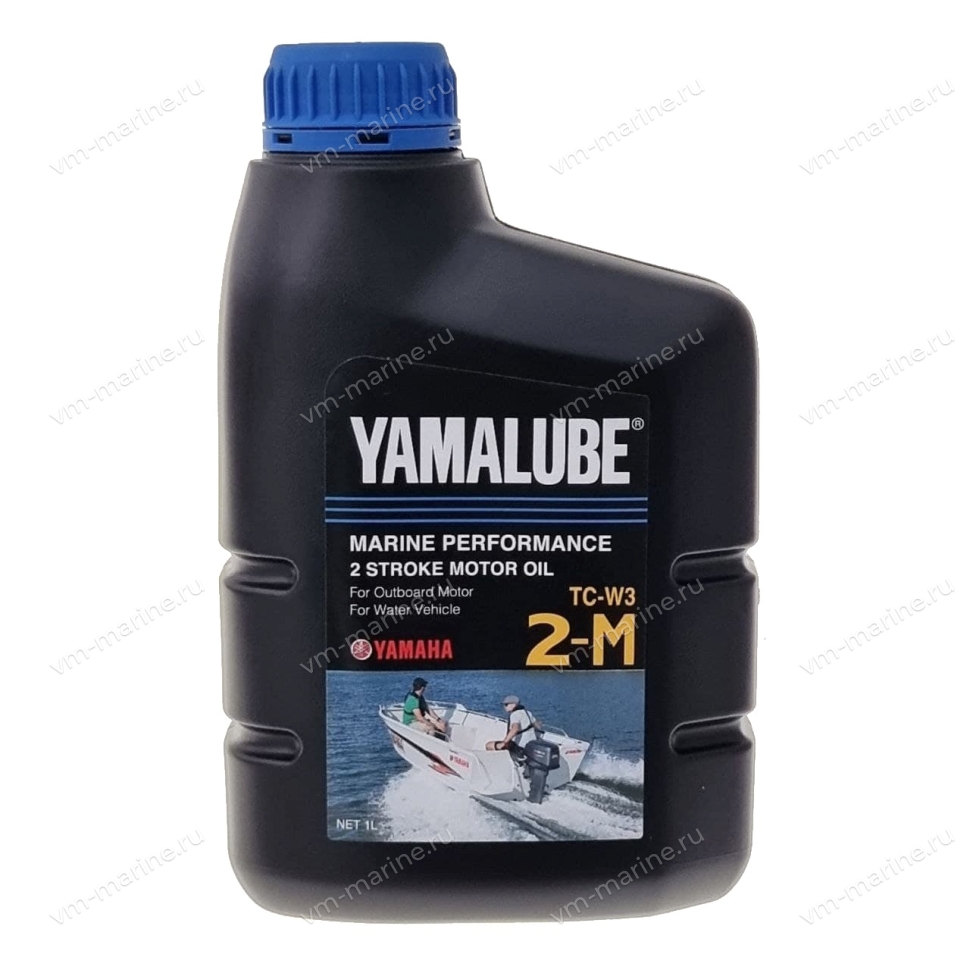 Масло для двухтактных лодочных дв. Yamalube 2-M TC-W3 (1 л) 90790BS263 ...