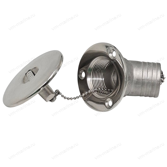 Горловина заливная 1-1/2", угловая C070301