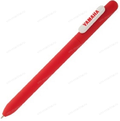 Ручка шариковая Slider Soft Touch, красная с белым 90798-PEN00-RD