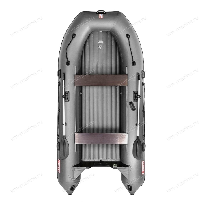 Лодка надувная моторная Алтай A380 НДНД серый 3,8м