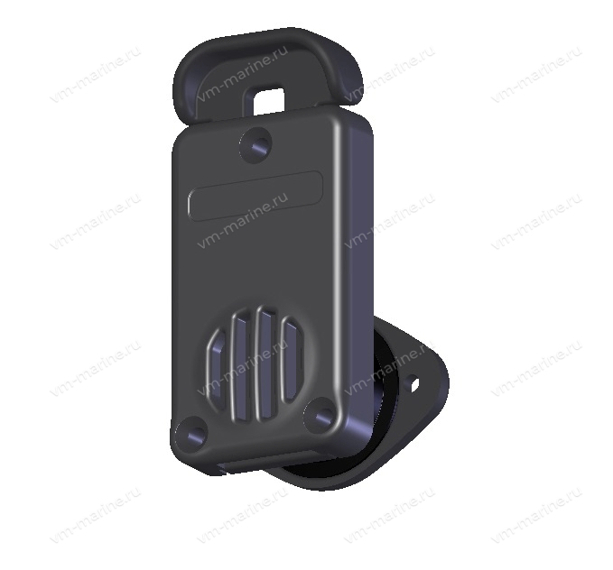 Клапан сливной шиберный (24-27 мм), цвет черный