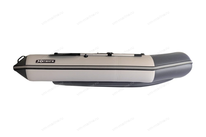 Лодка надувная моторная Хатанга-290 НДНД св.серый/т.серый