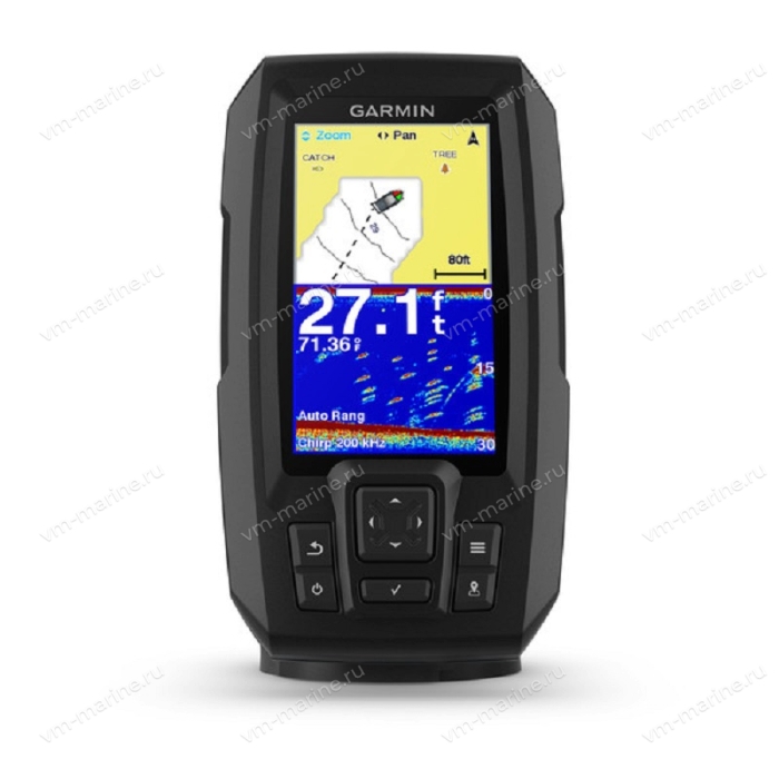 Эхолот Garmin Striker Plus 4 c трансдьюсером (010-01870-01)