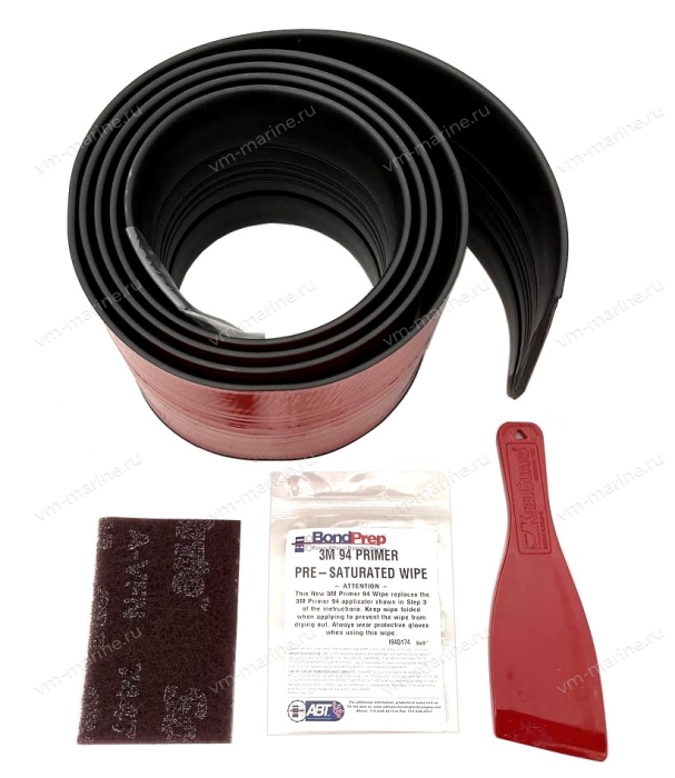 Защита киля чёрная 6 футов 20206