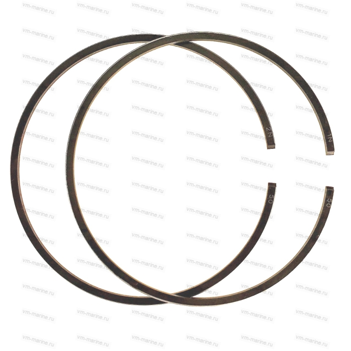 Кольца поршневые Yamaha 115-200, + 0.5 мм 6R5-11605-00 0.50mm
