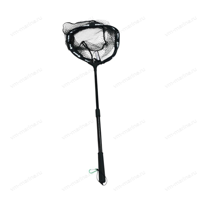 Подсачек телескопический складной Nisus 53x45х138см сетка прорезиненная (N-ZT-2805345)