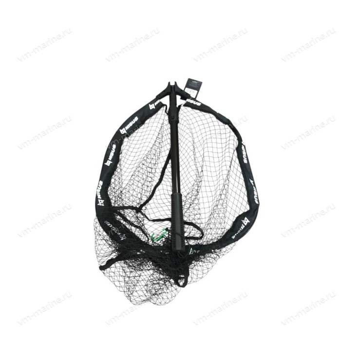 Подсачек телескопический складной Nisus 53x45х138см сетка прорезиненная (N-ZT-2805345)