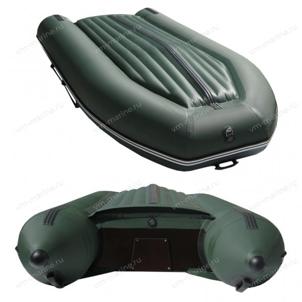 Лодка надувная моторная Алтай A320 НДНД 3,2м зелёный