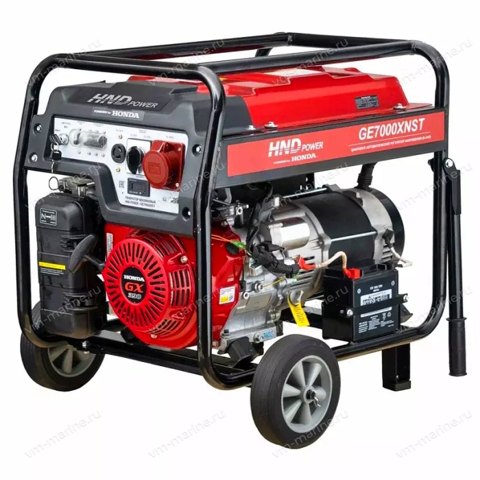 Генератор HND GE7000XNST (с двигателем Honda)
