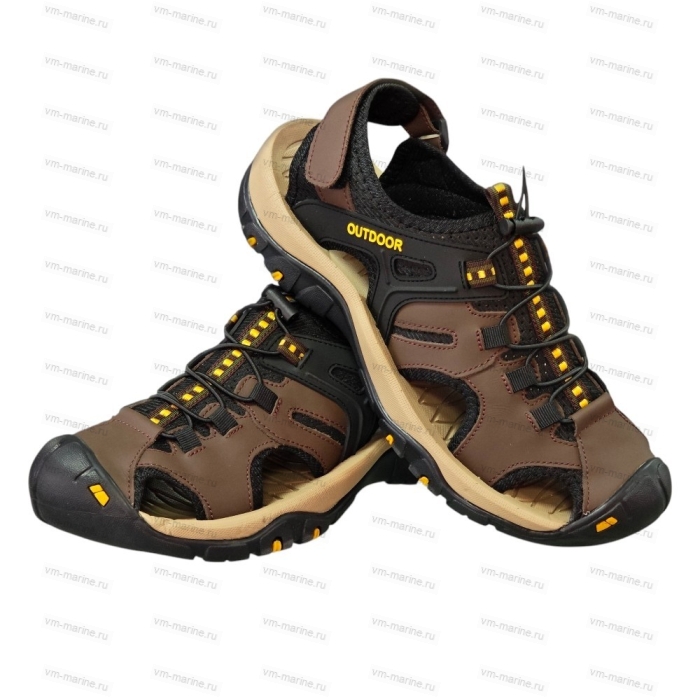 Сандали OUTDOORS из натуральной кожи 72391