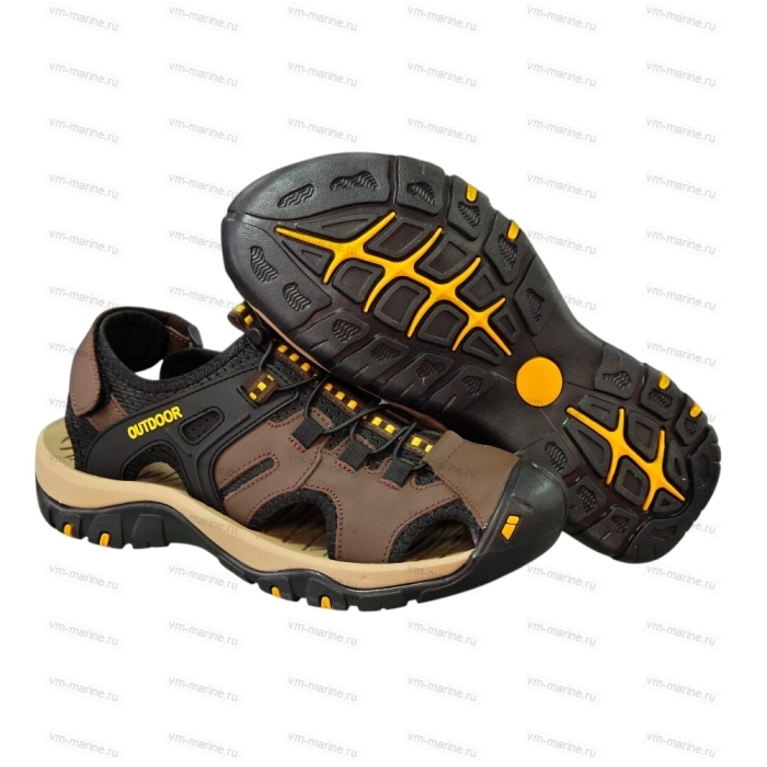 Сандали OUTDOORS из натуральной кожи 72391