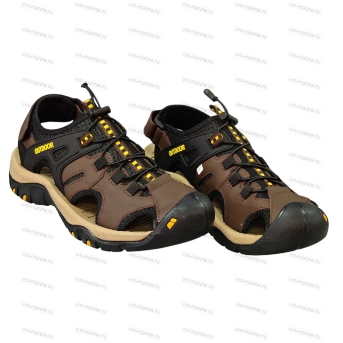 Сандали OUTDOORS из натуральной кожи 72391