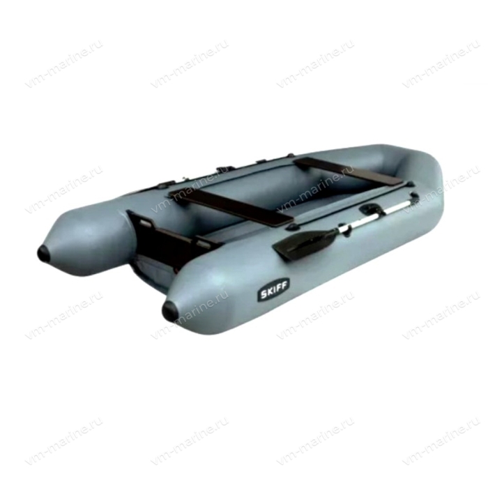 Лодка надувная моторная Skiff-320 НДНД 3,2м серый
