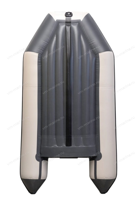 Лодка надувная моторная Хатанга-270 НДНД св.серый/т.серый