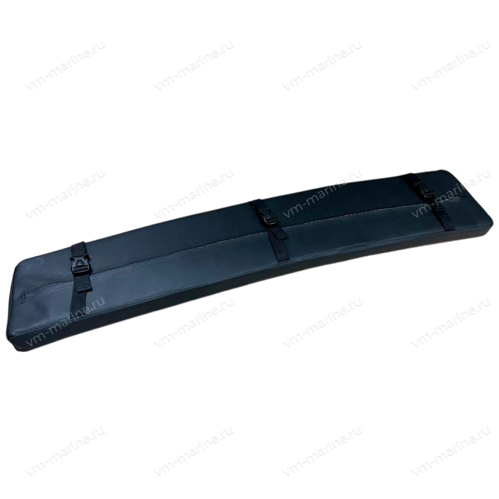 Сиденье мягкое для лодки BADGER AIR LINE360-390 105см чёрный/красный