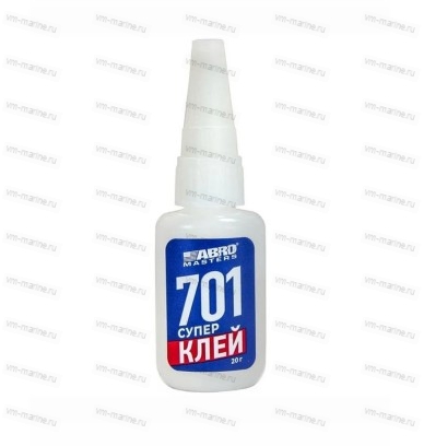 Суперклей 701 20г. ABRO MASTERS