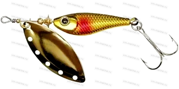 Блесна вращающаяся DAIWA SILVER CREEK SPINNER R 1180 kurokin 18гр