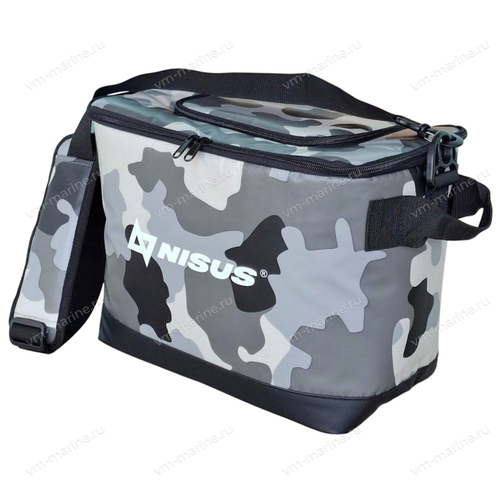 Изотермическая сумка-холодильник толстостенная водозащищённая из ПВХ NISUS 20л (N-CBW-20)