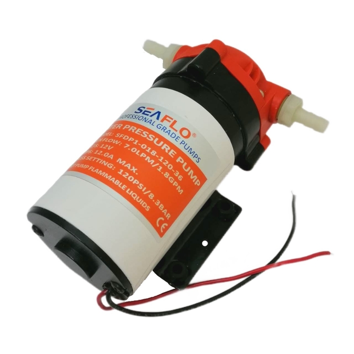 Насос подачи воды 12V, 7 л/мин SFDP1-018-120-36