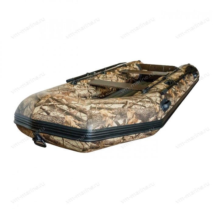 Лодка надувная моторная LEADER ТУНДРА-325 с НДНД камуфляж