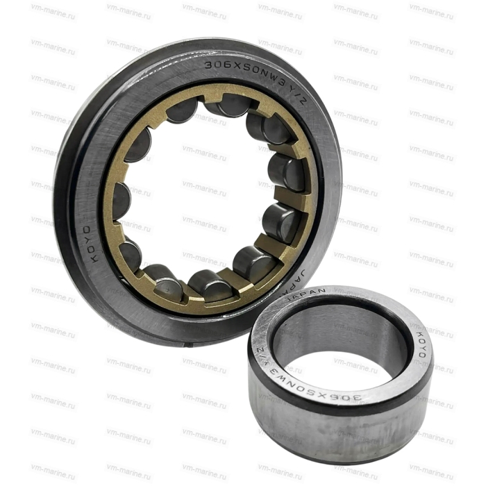 Подшипник коленвала средний Yamaha 40J, 40G, 40X (01-), E60H.. 93332-000UE