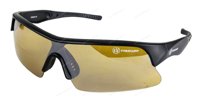 Очки поляризационные FW SA0655-YW жёлтый, жёсткий чехол
