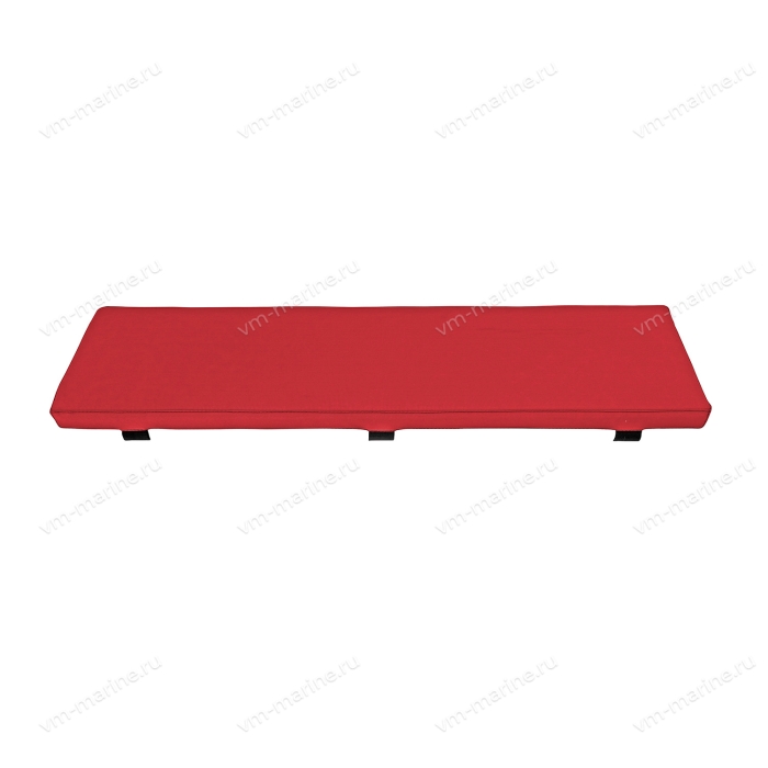 Накладка на банку мягкая (100см), ткань, цвет красный