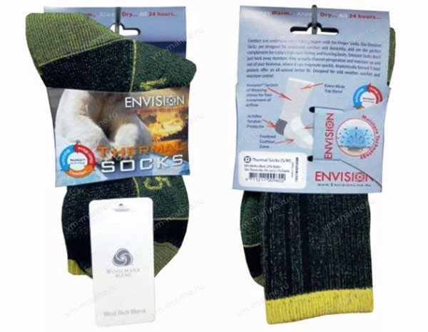 Термоноски ENVISION Merino Wool Thermolite W50T25LXL р.43-46