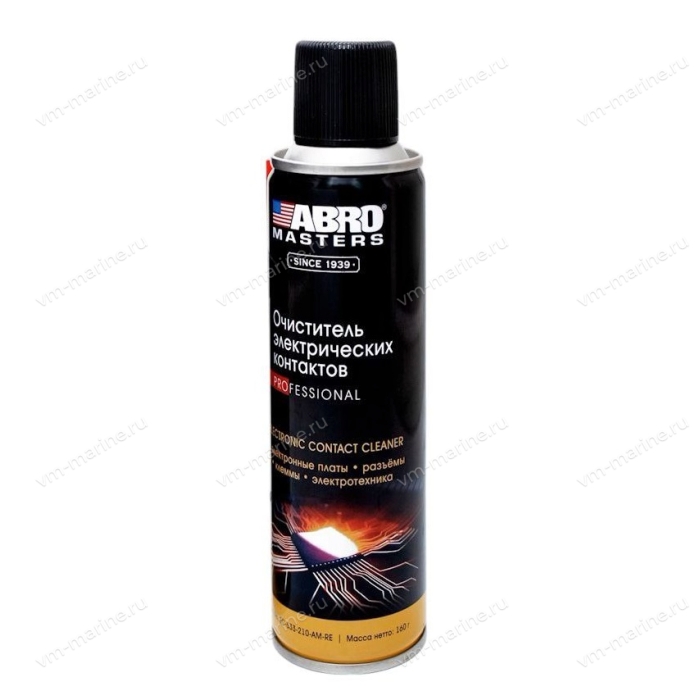 Очиститель электрических контактов 160 г ABRO MASTERS EC-533-210-AM-RE