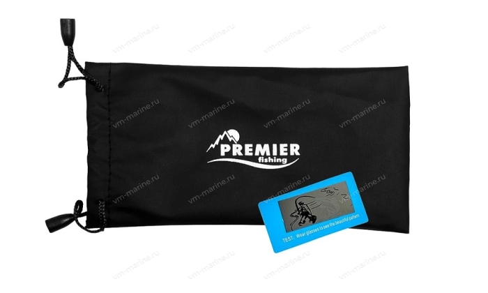 Очки поляризационные PREMIER PR-OP-9419-Y в чехле, жёлтый