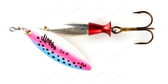 Блесна вращающаяся MEPPS Aglia Longue Heavy AG.RAINBO №3 24г