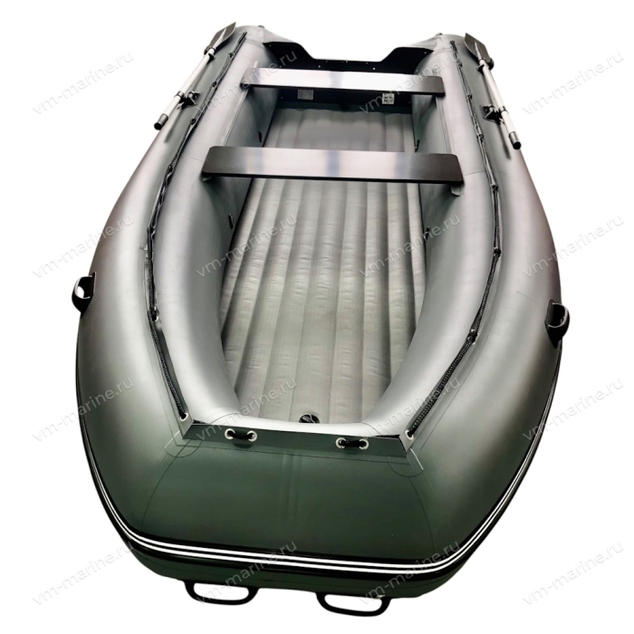 Лодка ПВХ "Хатанга Jet-425" НДНД (серая)