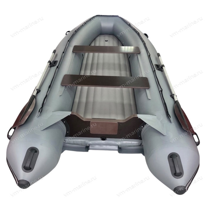 Лодка ПВХ "Хатанга Jet-425" НДНД (серая)