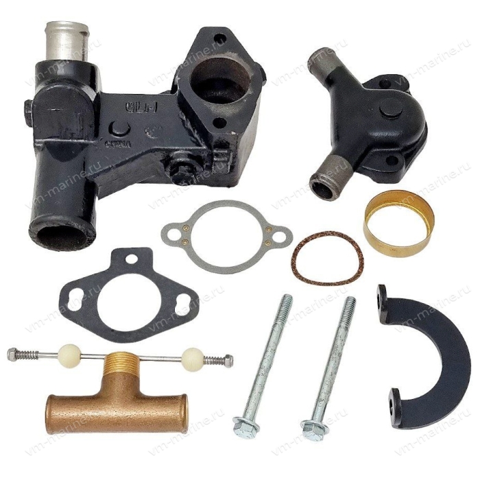 Корпус термостата Mercruiser 4.3L, 5.0L, 5.7L (замена 16413A3 и 16413A9)