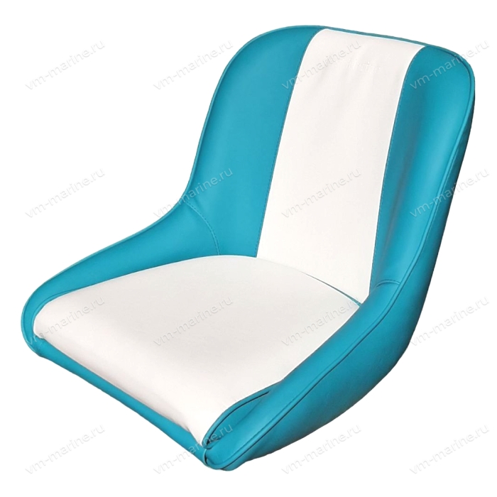 Сиденье бело-бирюзовое 785-111