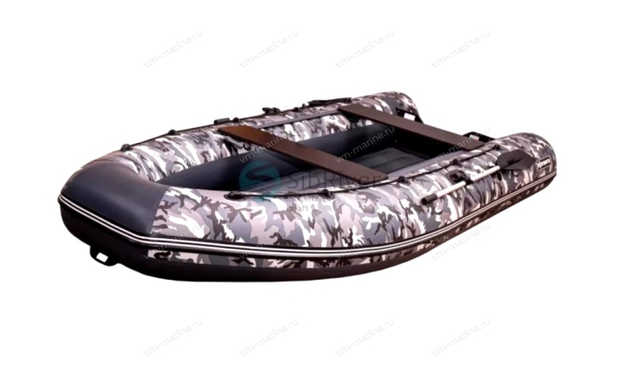 Лодка надувная моторная Хатанга PRO-360 НДНД камуфляж ОМОН