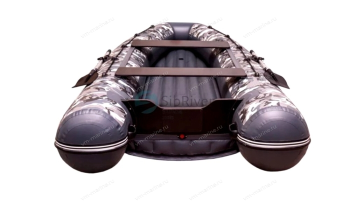 Лодка надувная моторная Хатанга PRO-360 НДНД камуфляж ОМОН